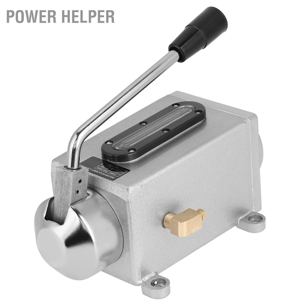 Power Helper 1 Máy Tính Bôi Trơn Bằng Tay Bơm Dầu 500CC CNC 4Mm Cổng Ra Đôi