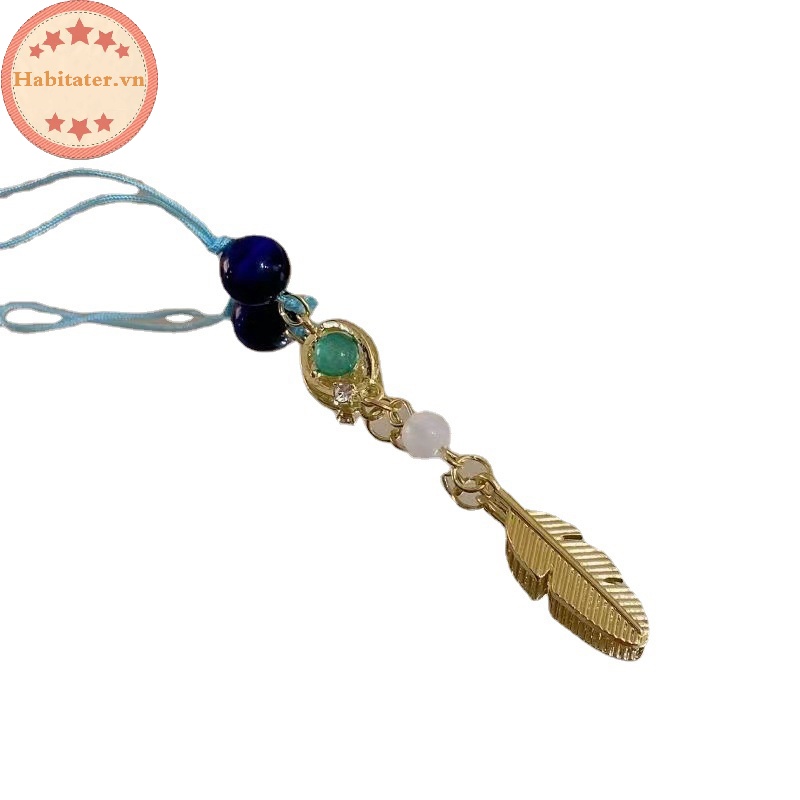 Móc Khóa Điện Thoại Bằng Kim Loại Hình game tater genshin