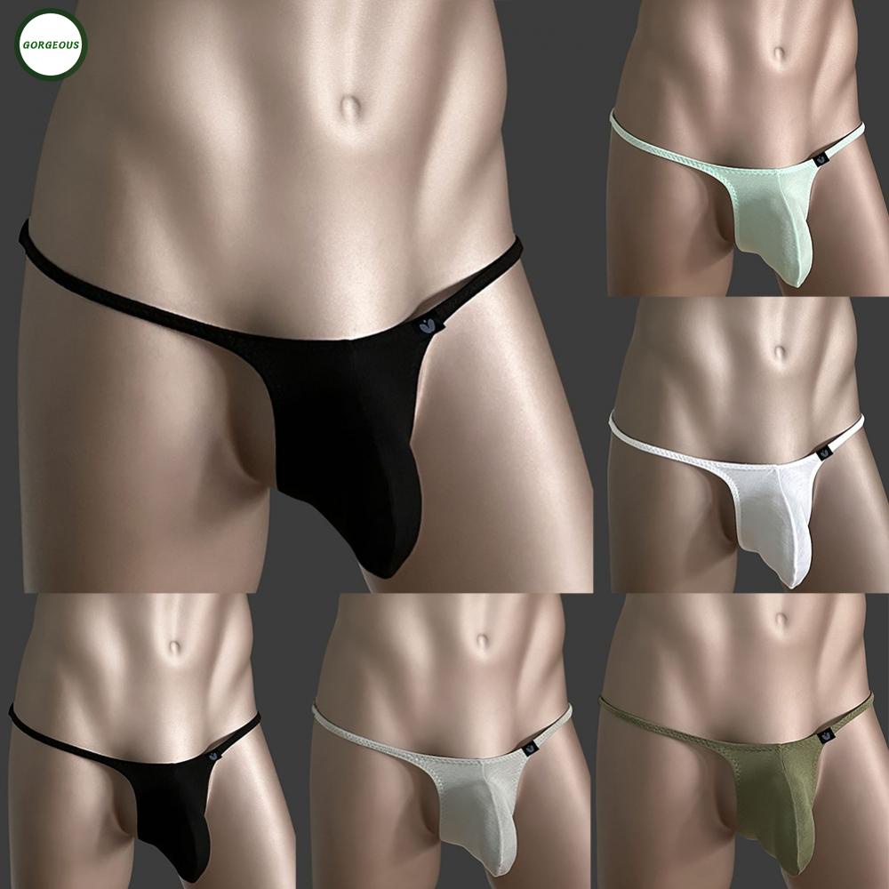 New Coming~Men Quick-drying See Through Skin-friendly Stretch String T-back Bulge#Home Essentialses