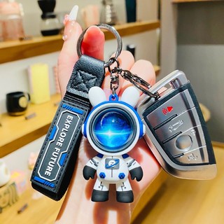 Móc Khóa silicone Hình Vũ Trụ 3d