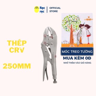 Kìm chết 21cm thép CRV KC17 Kìm bấm chết loại 21cm mỏ cong giữ, kẹp, vặn ốc vít có vỉ hàng nhập