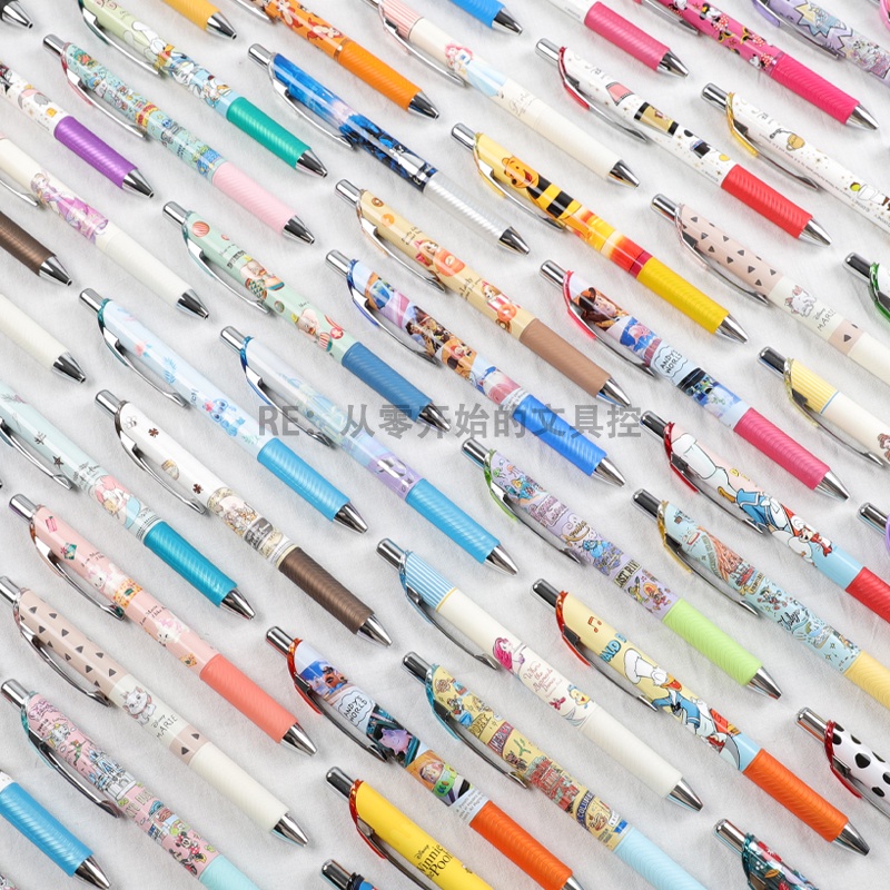 Bút gel pentel pentel pentel Phong Cách tokyo disney Phiên Bản Giới Hạn Nhanh Khô Chống Lem