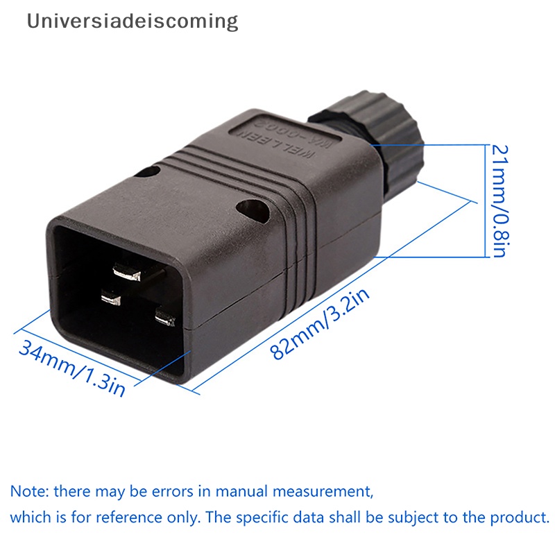Phích Cắm Chuyển Đổi Nguồn Điện iec320 c20 ups pdu pdu Mới