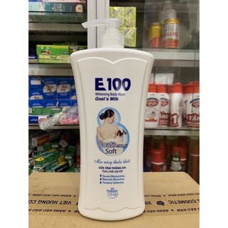 Sữa Tắm Trắng Da E100 Chai Đại 1200ml