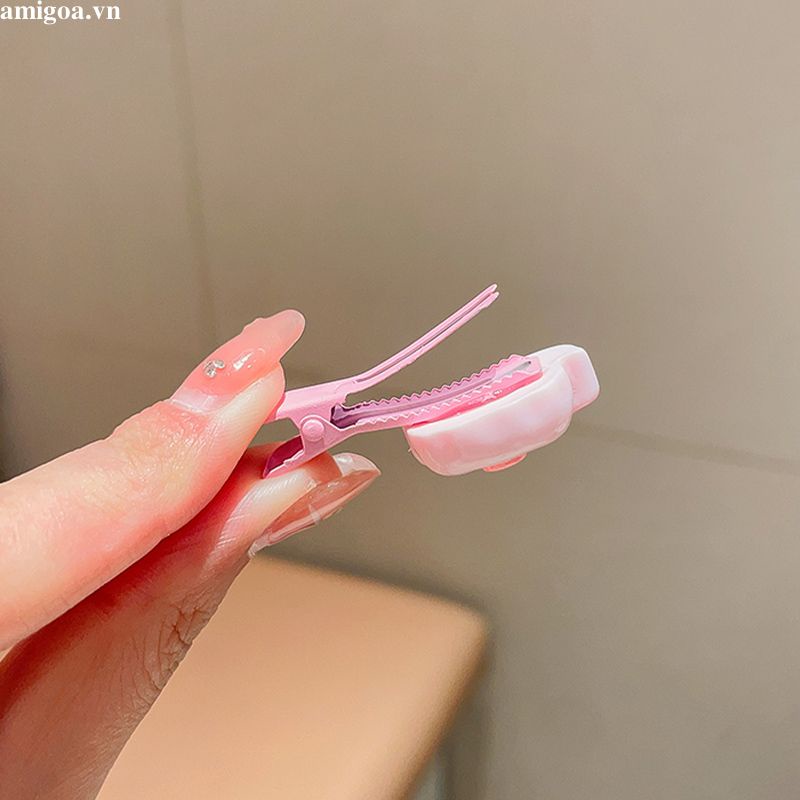 ✨✨Kẹp Tóc Hình Chú Heo / Vịt Hoạt Hình Ngọt Ngào Dễ Thương Cho Bé Gái