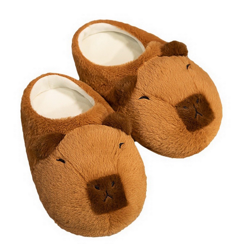 Capybara Dép Bông Đi Trong Nhà Hình Động Vật Hoạt Hình Đáng Yêu