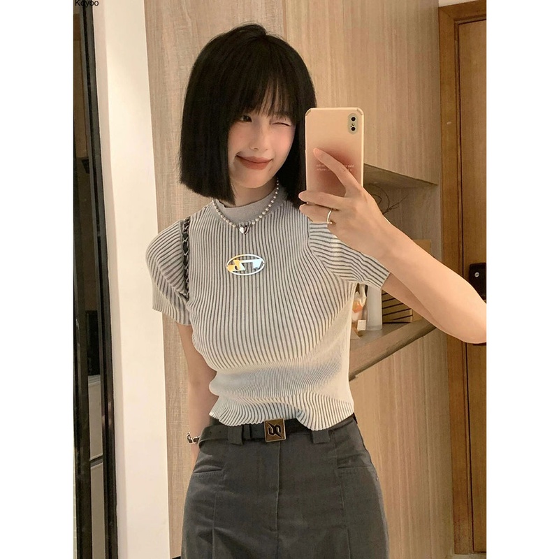 Galaxy áo phông áo thun nữ croptop baby tee Thời trang hàn quốc  fashion Thời trang Đẹp Comfortable A29J2G8