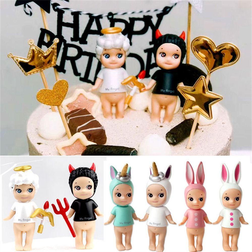 Shanrong Mô Hình Nhân Vật sonny angel anime angel Bằng pvc Để Bàn Trang Trí