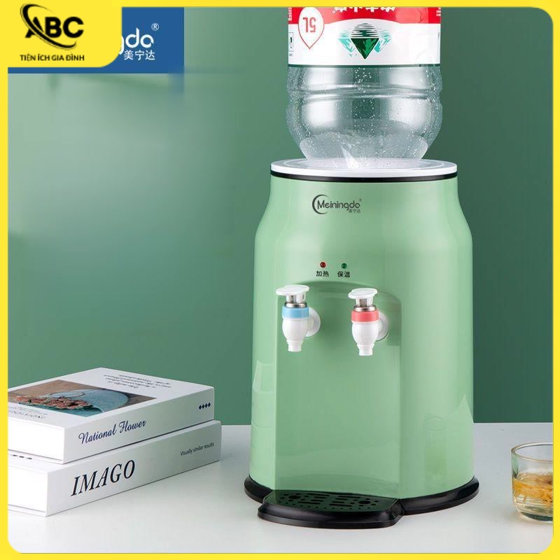 Cây nước nóng lạnh mini để bàn tiết kiện điện Meiningda có công tắc