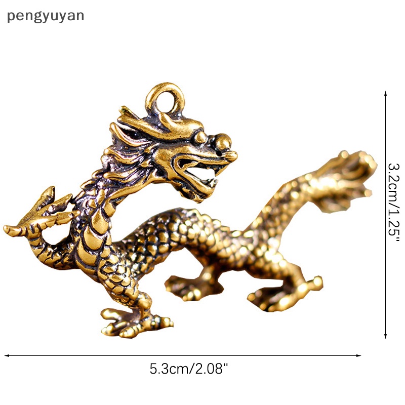 Tượng Trang Trí Hình Rồng Bằng Đồng Thau Phong Cách Trung Hoa