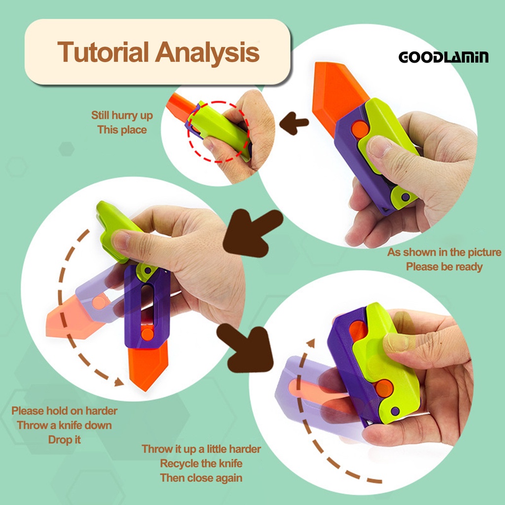 Goodlarxx Đồ Chơi Giảm Căng Thẳng Bằng Nhựa