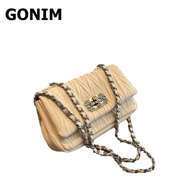 GONIM túi xách nữ túi đeo chéo kẹp nách đeo vai 2023NEW GDJ2390R8K 37Z230911