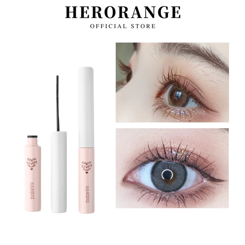 Mascara chuốt mi Her Orange Bobeini sợi 3D công thức lâu trôi chống thấm nước