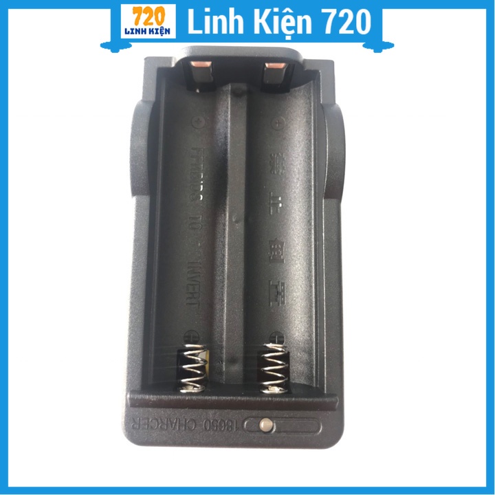 Bộ sạc pin 18650 3,7V 1000mAh model SM-202A sạc 2 pin cùng lúc