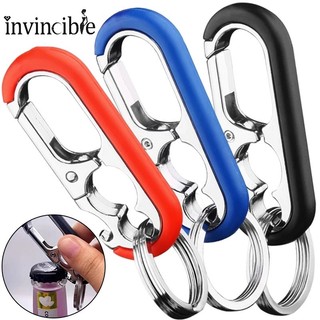 Dụng Cụ Mở Nắp Chai Bia Dạng Phẳng Bằng Thép Không Gỉ Có Thẻ & Dây Xích Cổ Điển Thông Dụng Cho Lễ Hội