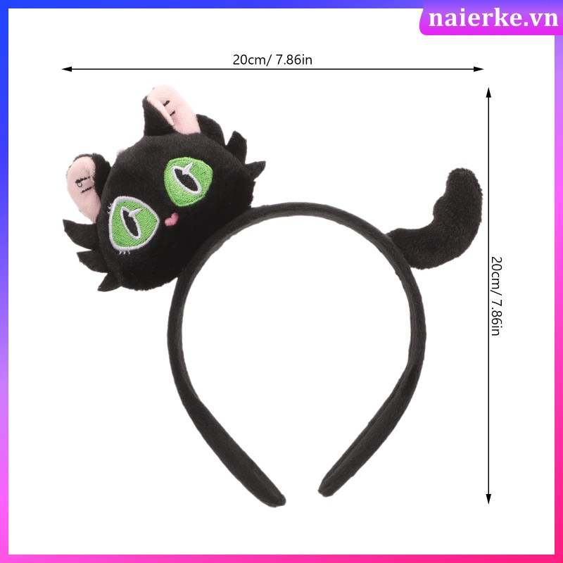 Băng Đô Cài Tóc Hình Thú Hoạt Hình Dễ Thương Cho Nữ