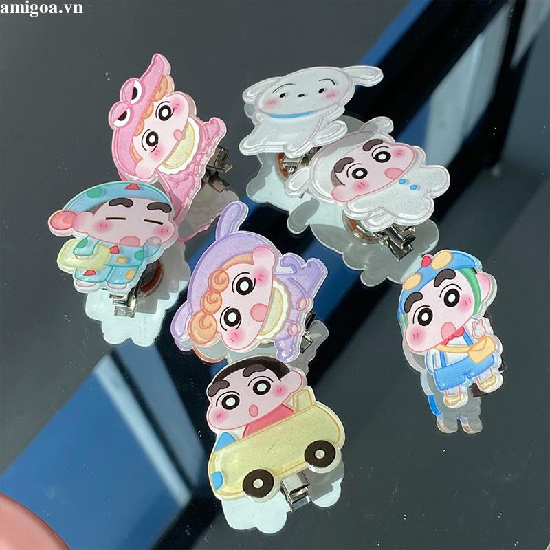 ✨✨Kẹp Tóc Bằng acrylic Hình Hoạt Hình Dễ Thương Cho Nữ