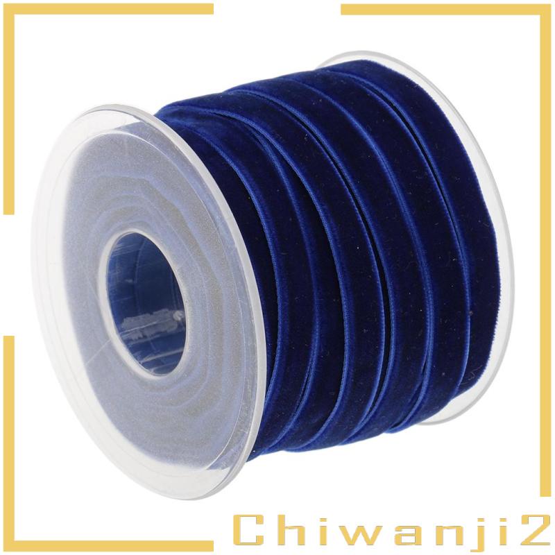 Cuộn Dây Ruy Băng Nhung 20 yard 10mm Trang Trí Tiệc Cưới