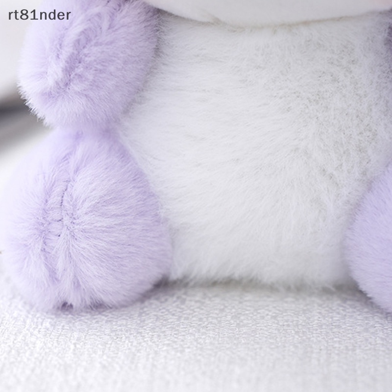 Rt kawaii sanrios Thỏ cinnamoroll Nhồi Bông Mềm Mại Có Móc Khóa Trang Trí Túi Xách