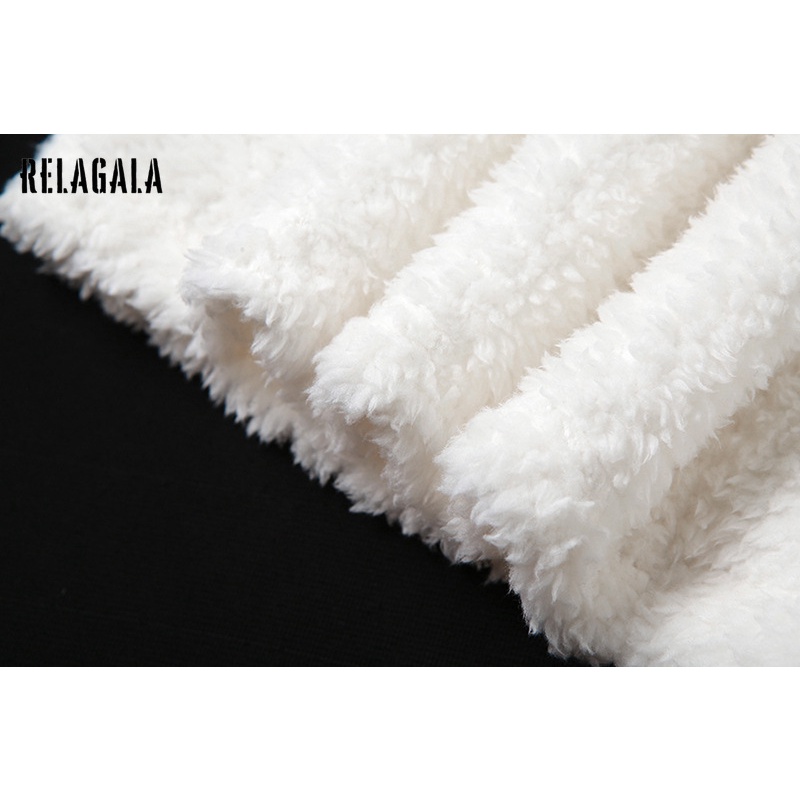 Relagala set Áo Trễ Vai Và Chân Váy Ngắn Màu Trơn Thời Trang 2023 Cho Nữ