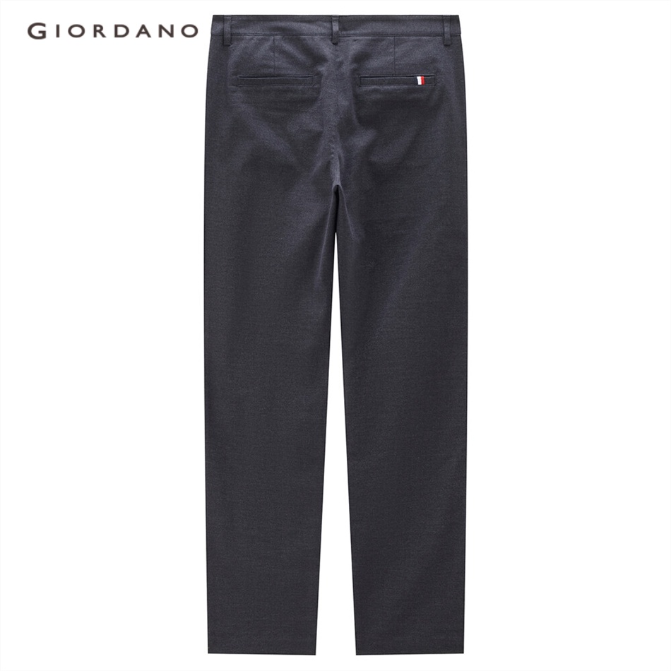 Quần dài GIORDANO 01113074 ôm dáng cạp cao thời trang dành cho nam