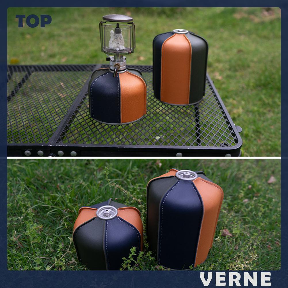 Vỏ Da pu Bảo Vệ Bình gas Cắm Trại 230g / 450g