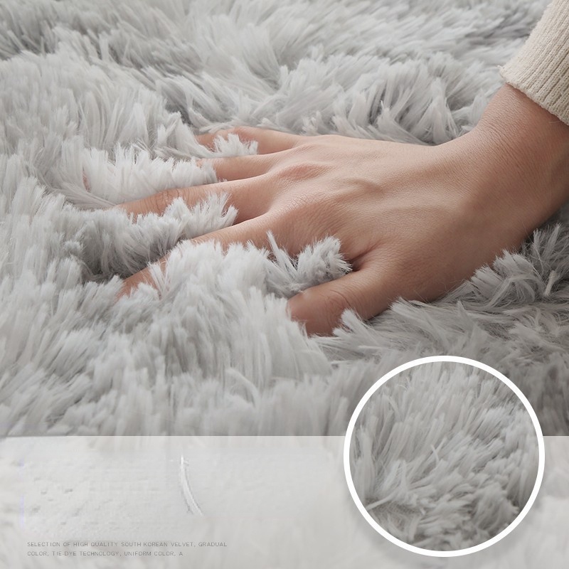 Thảm Lông Trải Sàn Trang Trí Phòng Khách / Phòng Ngủ