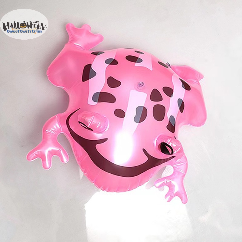 1 Bong Bóng Bơm Hơi Hình Ếch Xanh Vui Nhộn Trang Trí Tiệc Sinh Nhật / Đám Cưới Cho Bé