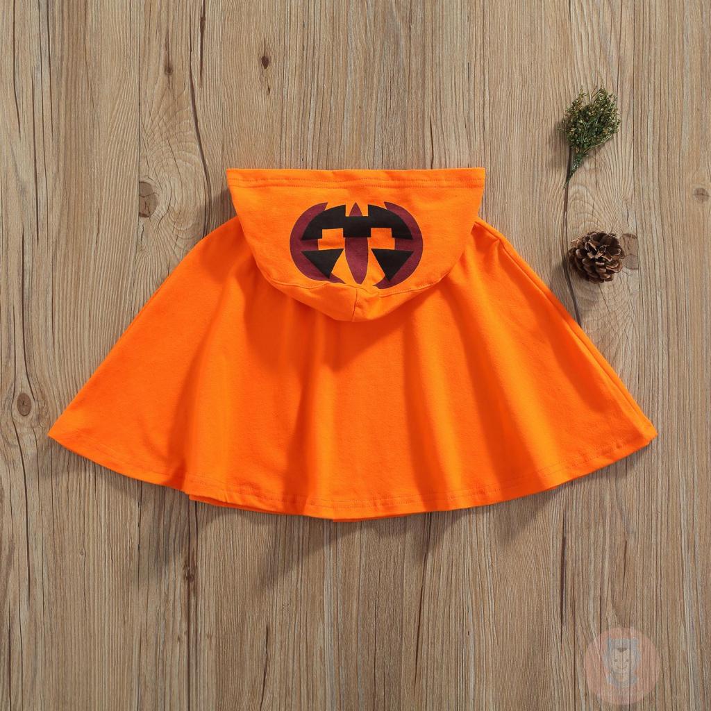 Laa6-áo Khoác Có Nón In Họa Tiết halloween Hoạt Hình Cho Bé 9 Tháng-3 Tuổi