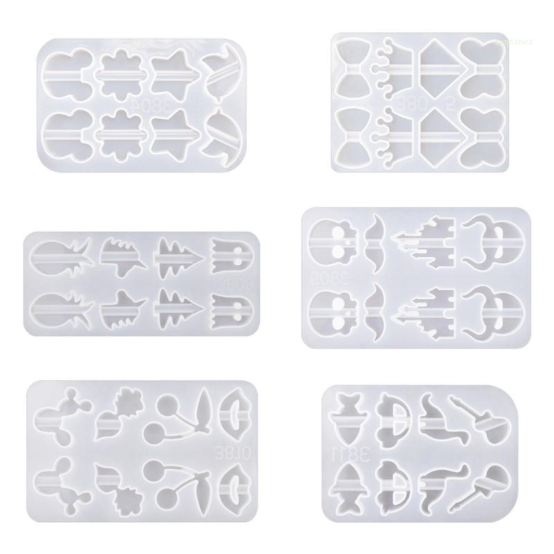 Khuôn silicone Làm Ống Hút epoxy Pha Lê