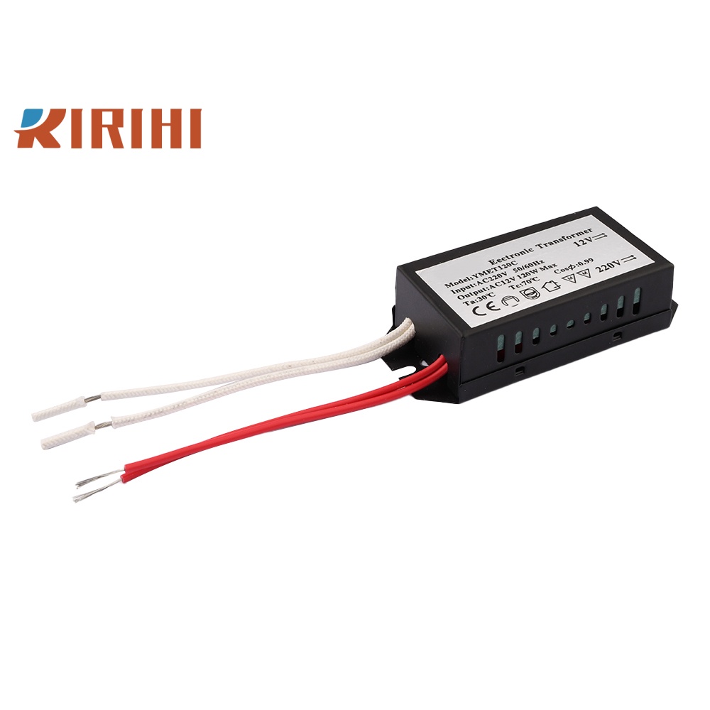 RIRIHI Máy Biến Áp Điện Tử halogen 160w 120w watt max 220 volt 12V Chuyên Dụng