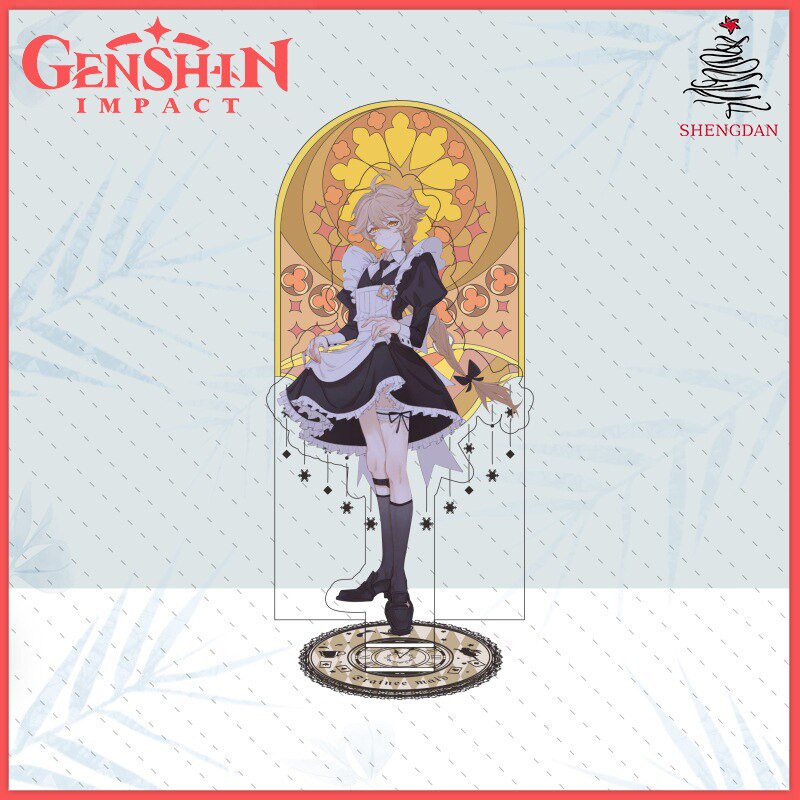 Mô hình đứng standee Hot Game Genshin Impact Figurines Xiao Venti Ayato Tartaglia Razor Kaeya Scaramouche Diluc