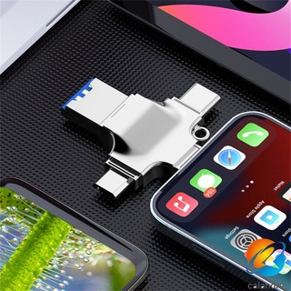 Đầu Đọc Thẻ Nhớ micro sd usb 3.0 4 Trong 1 Cho iphone