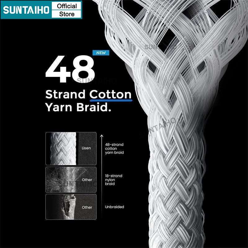 Suntaiho Dây Cáp Sạc Nhanh pd20w Cho iphone ipad