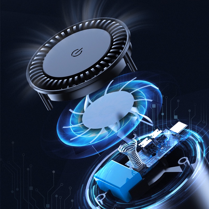 Xiaomi Youpin Air Purifier Máy lọc không khí mini cầm tay cho ô tô USB Bộ lọc HEPA Máy lọc không khí để bàn tại nhà Viên nén hương liệu