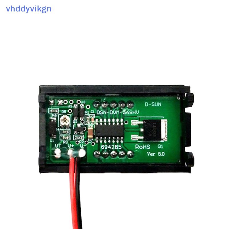 Vôn Kế Kỹ Thuật Số vhdd dc5v-120v Chuyên Dụng Cho Xe Mô Tô vn