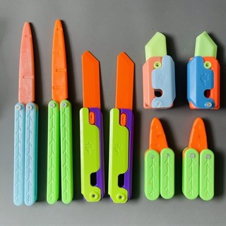 Thẻ Nhấn Khắc Hình Củ Cà Rốt 3d Phát Sáng Độc Đáo