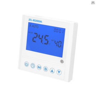 Universal Air-Source Water Heating Controller Heat Pump Auxiliary Heating Control Board Antifreeze Auto Deforst Water Flowing Warning with Sensors Failures Action Function