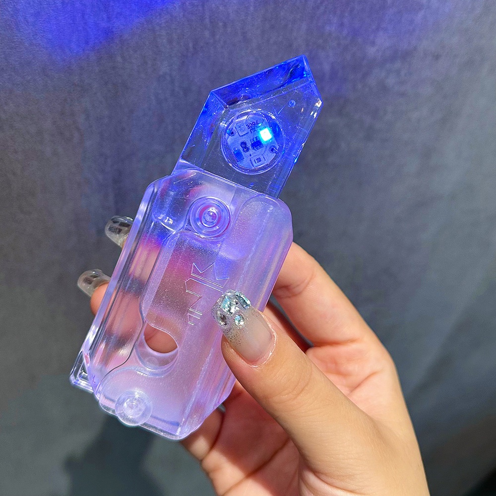 Đồ Chơi Thẻ Nhấn Giảm Căng Thẳng mini Hình Bướm 3d Phát Sáng