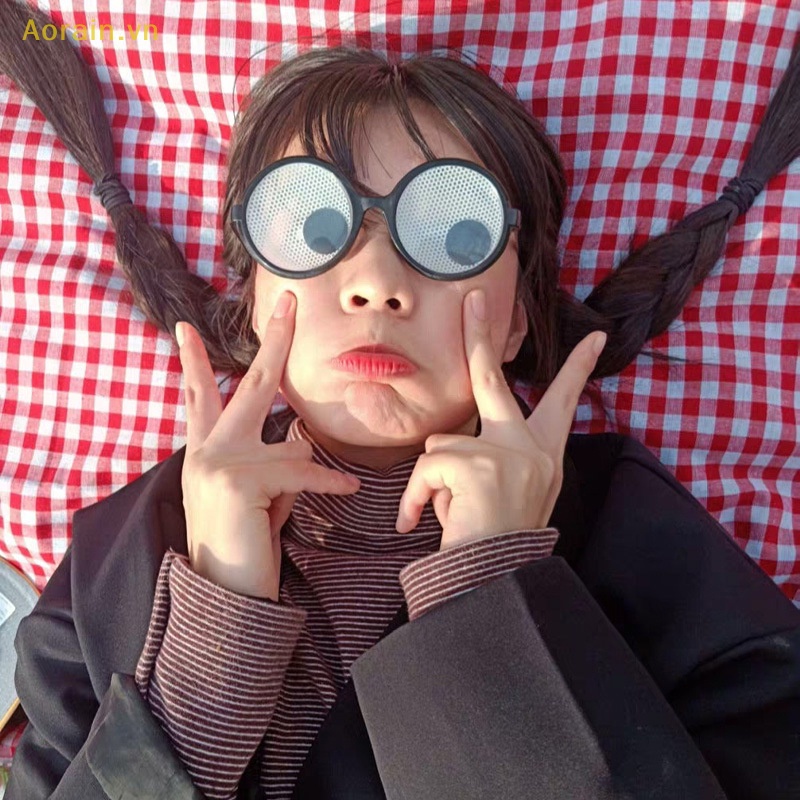 Mắt Kính Hóa Trang anime Hoa Cẩm Chướng Mới Lạ Cho Tiệc halloween