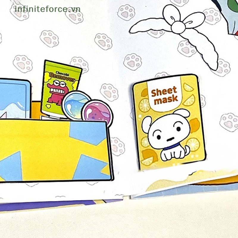 Đồ Chơi Sách Hoạt Hình Thủ Công Yên Tĩnh Giáo Dục Cho Trẻ Em diy