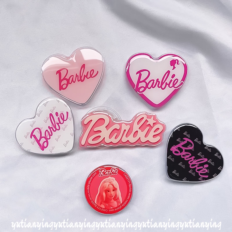 Hoạt Hình Giá Đỡ Điện Thoại Hình Búp Bê barbie Đáng Yêu