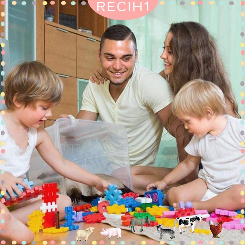 Set 12 Mô Hình Nông Trại Động Vật Cho Bé