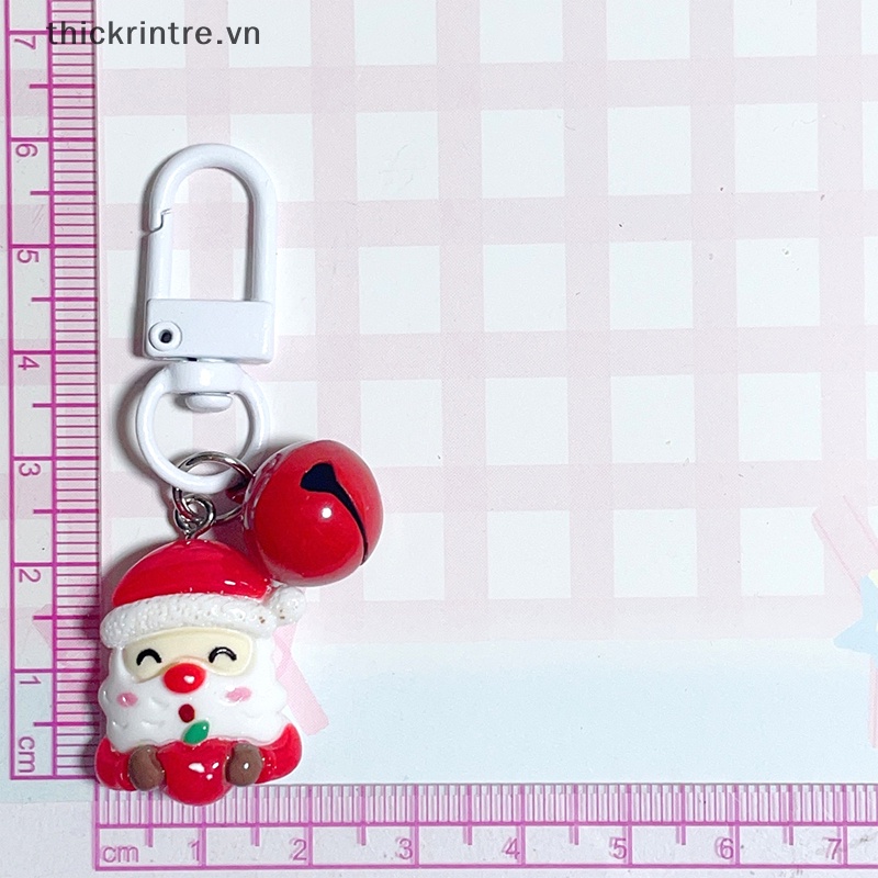 Th Móc Khóa Hoạt Hình Ông Già Noel Tuần Lộc Giáng Sinh Dễ Thương Trang Trí Túi Xách Xe Hơi vn