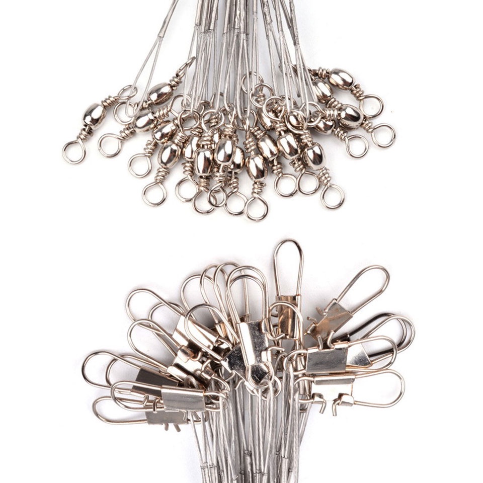 Set 20 Dây Thép 10 / 15 / 18 / 20 / 30cm Câu Cá Chuyên Nghiệp