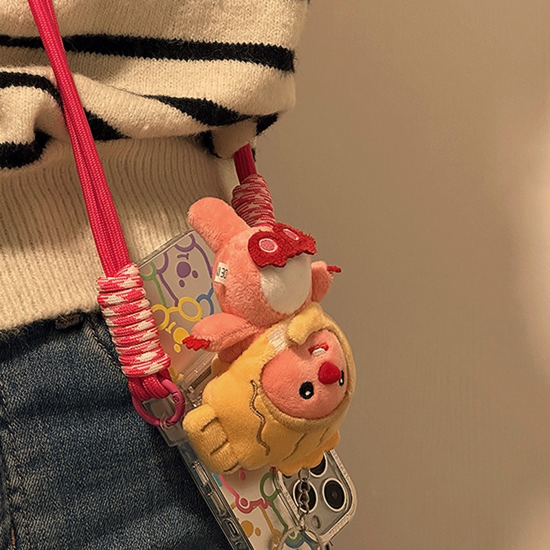 Kawaii Túi Đeo Chéo Vai Đựng Điện Thoại Di Động Tai Nghe Đa Năng Hình Cá Mập Dễ Thương Quà Tặng Du Lịch Cho Bạn Gái