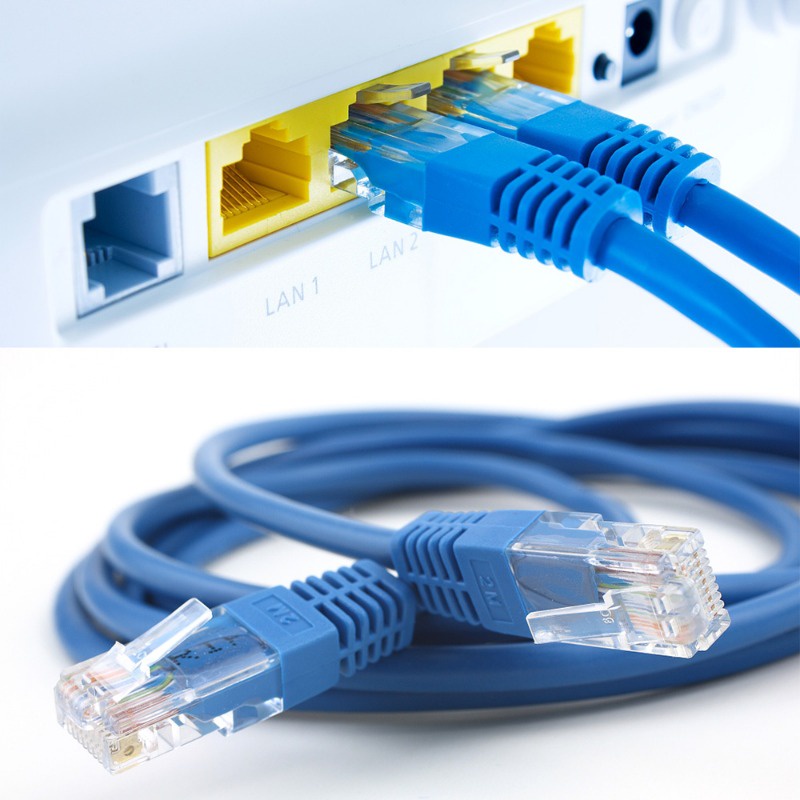 Đầu Nối Mạng cat6 cat5 rj45 Mạ Vàng / Đầu Nối Dây Cáp Internet