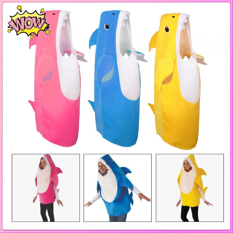 Trang Phục Hóa Trang Cá Mập 160-180cm Cho Lễ halloween / Giáng Sinh