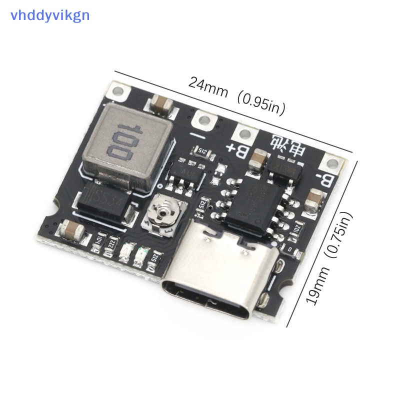 Bảng Mạch Tăng Áp vhdd lithium li- 18650 3.7v 4.2v dc-dc