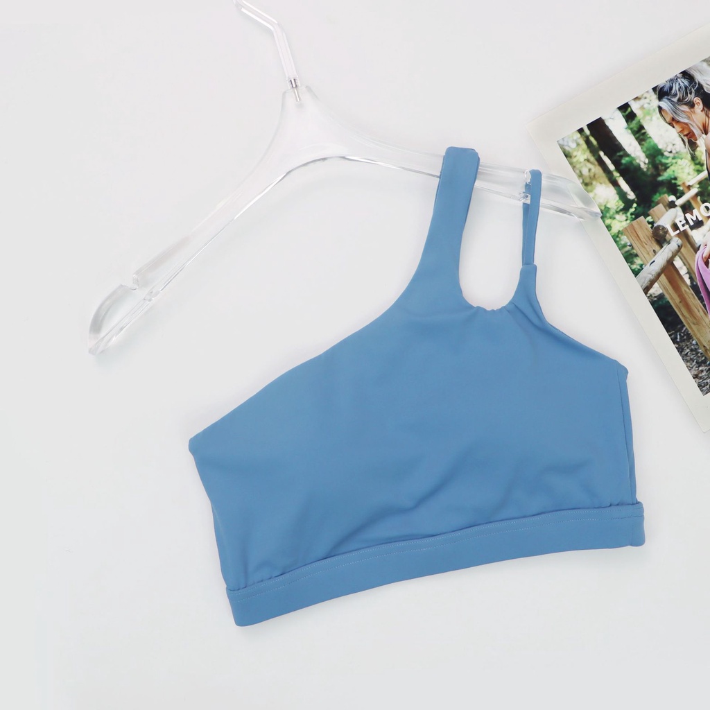 Áo Ngực Thể Thao Một Dây Chéo Lưng Tập Yoga Làm Đẹp Cho Nữ